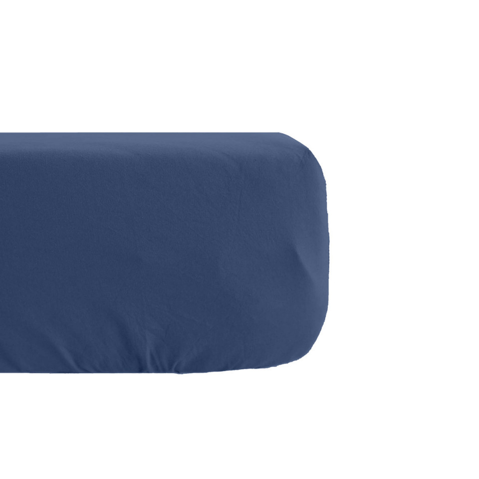 Drap Housse PALACE en Coton Lavé    