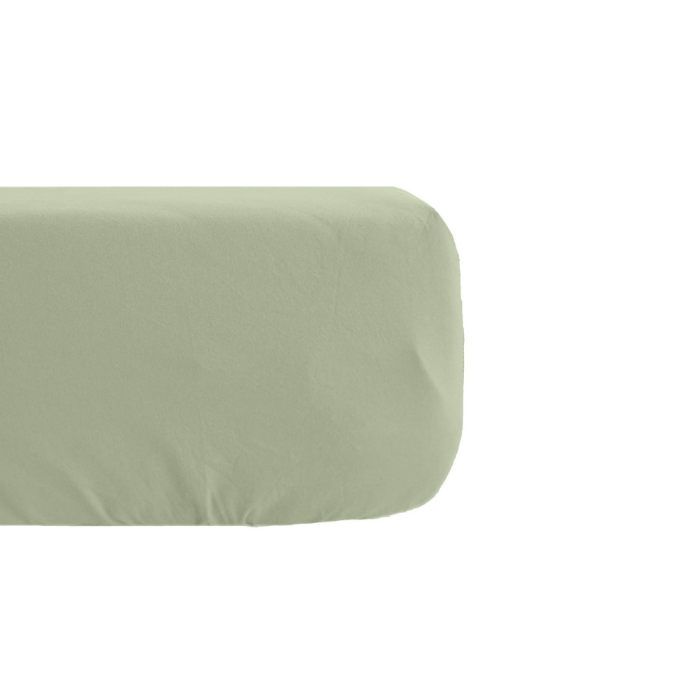 Drap Housse PALACE en Coton Lavé    