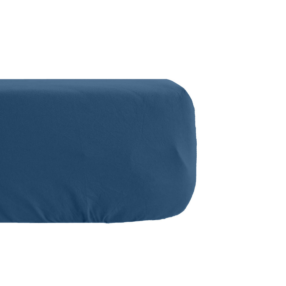 Drap Housse PALACE en Coton Lavé    