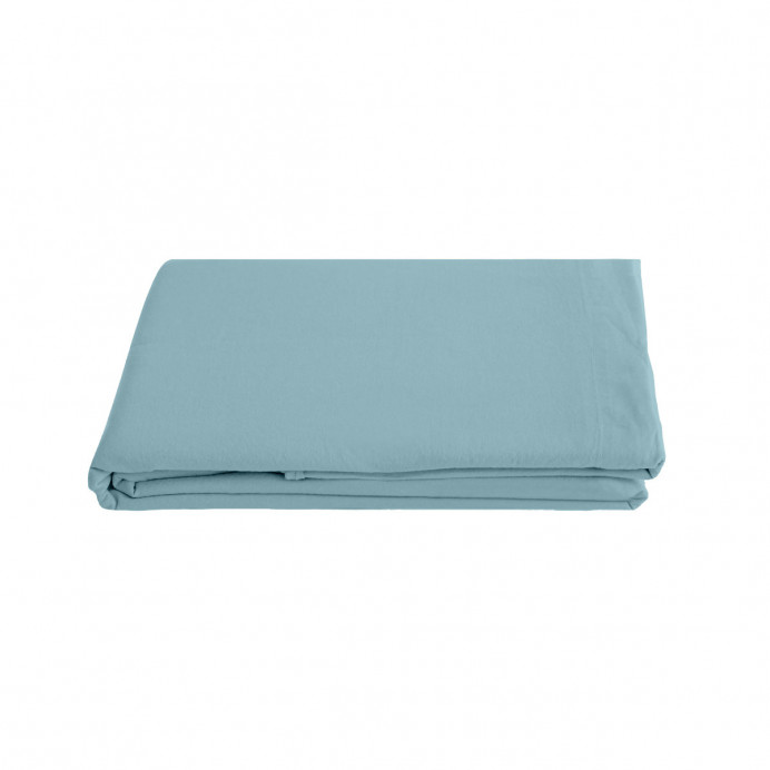 Drap Plat PALACE en Coton Lavé   