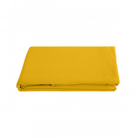 Drap Plat PALACE en Coton Lavé   