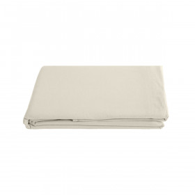 Drap Plat PALACE en Coton Lavé   
