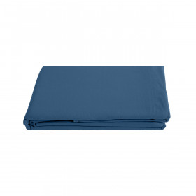Drap Plat PALACE en Coton Lavé   