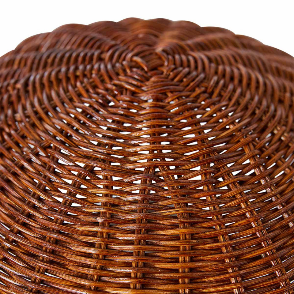 Lampe à Poser en Rotin Naturel 