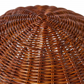Lampe à Poser en Rotin Naturel 