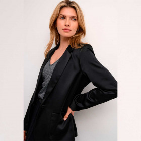 Blazer type Smoking Satiné Cocamia