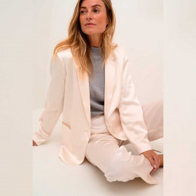 Blazer type Smoking Satiné Cocamia