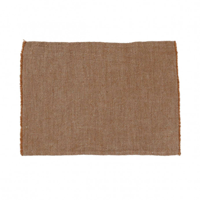Harmony Textile - Haomy Set de Table Chambray de Lin CUBA 35X48