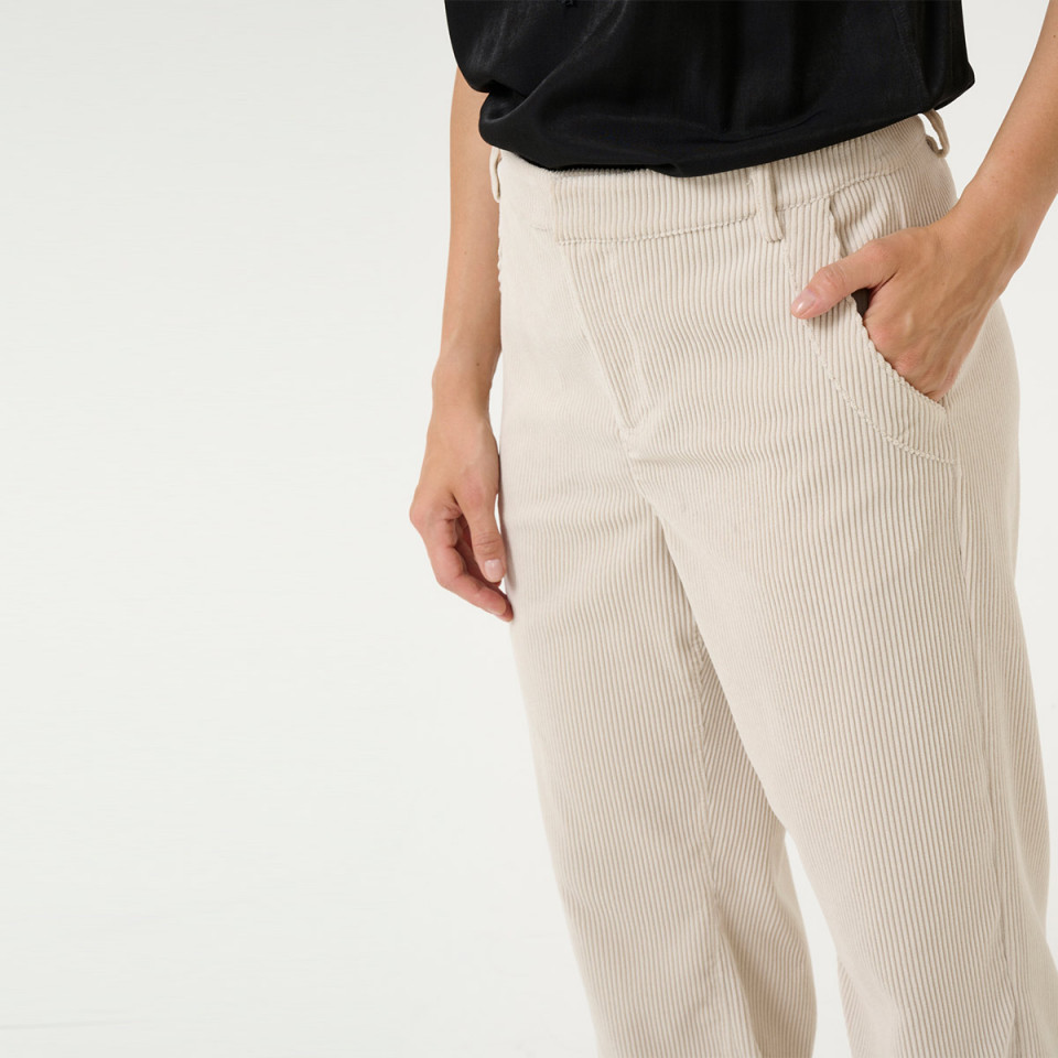 Pantalon en Velours Cory - Coupe Droite