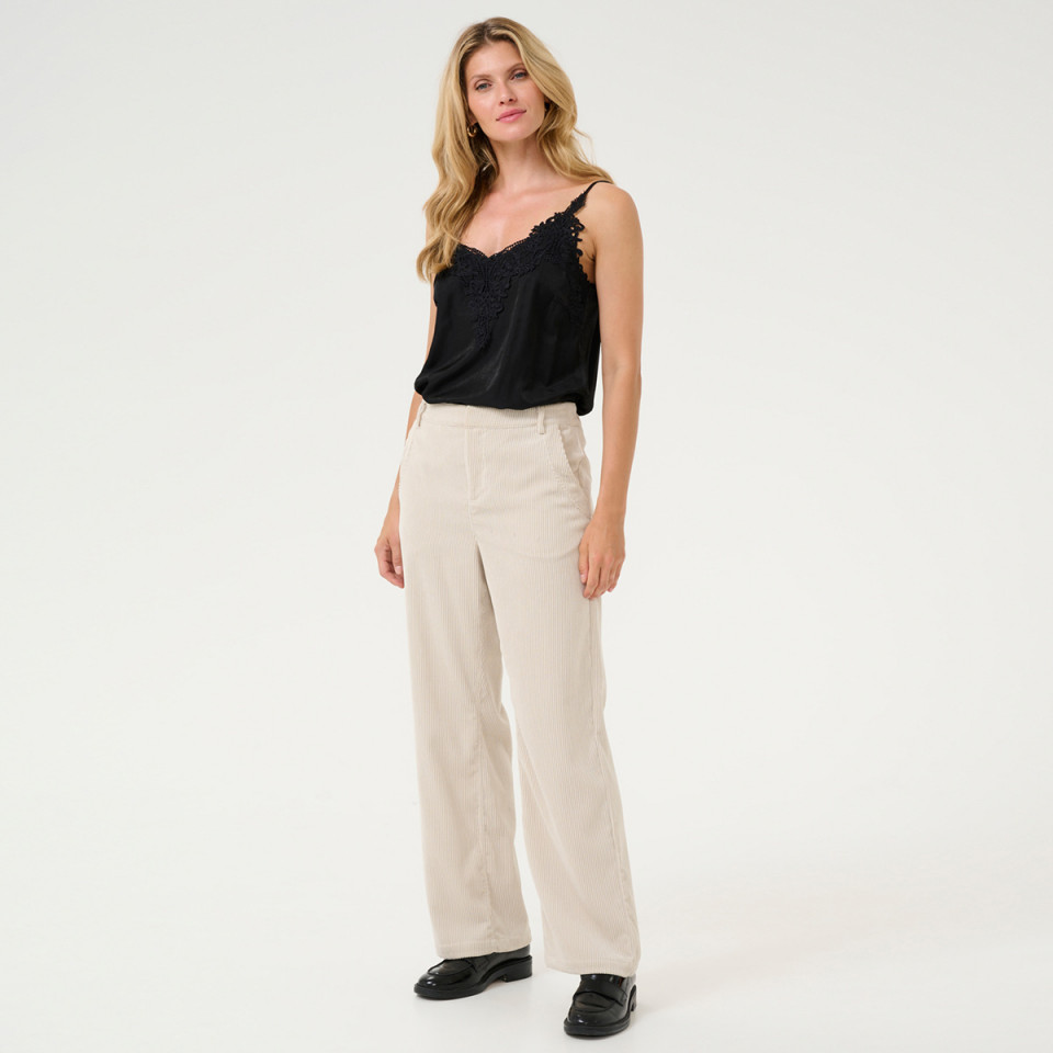 Pantalon en Velours Cory - Coupe Droite