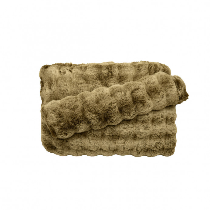Vent du Sud Plaid ASTRAKAN Fausse Fourrure 150X190