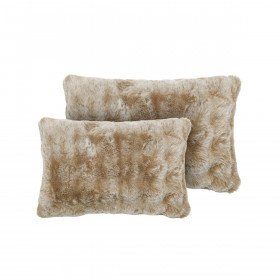 Coussin ASTRAKAN Fausse Fourrure 
