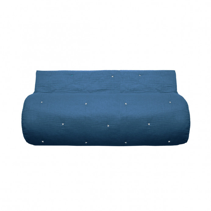 Vent du Sud Chemin de Lit ANDROS en Mousseline de Coton - 80x200