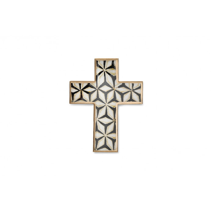 Croix Stars émaillée - Boncoeurs