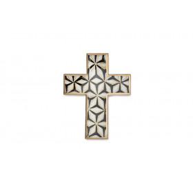 Croix Stars émaillée - Boncoeurs