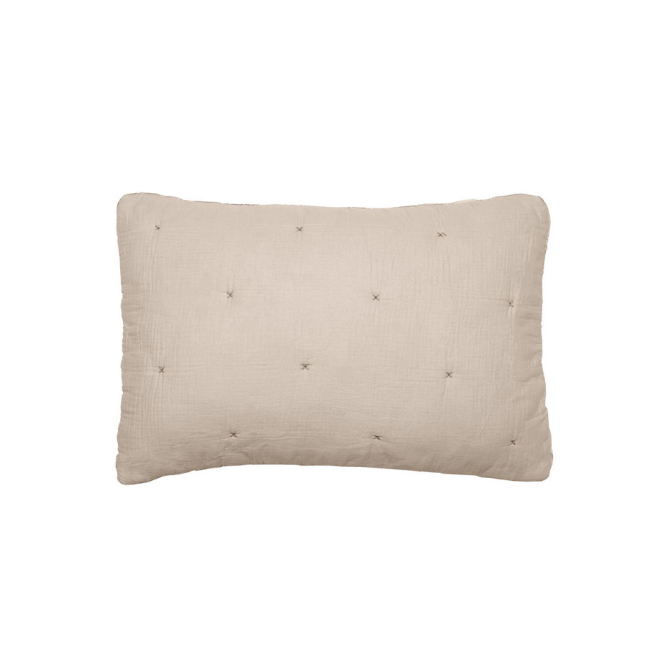 Housse de Coussin ANDROS en Mousseline de Coton - 40X60 