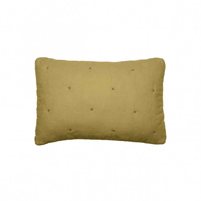 Vent du Sud Housse de Coussin ANDROS en Mousseline de Coton - 40X60