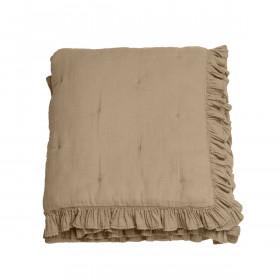 Edredon Carré ELSA en Mousseline de Coton - 150x150 