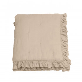 Edredon Carré ELSA en Mousseline de Coton - 150x150 