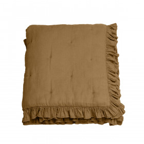 Edredon Carré ELSA en Mousseline de Coton - 150x150 