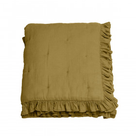 Edredon Carré ELSA en Mousseline de Coton - 150x150 