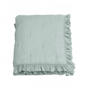 Edredon Carré ELSA en Mousseline de Coton - 150x150 