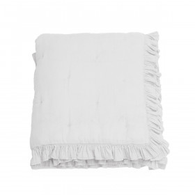 Edredon Carré ELSA en Mousseline de Coton - 150x150 