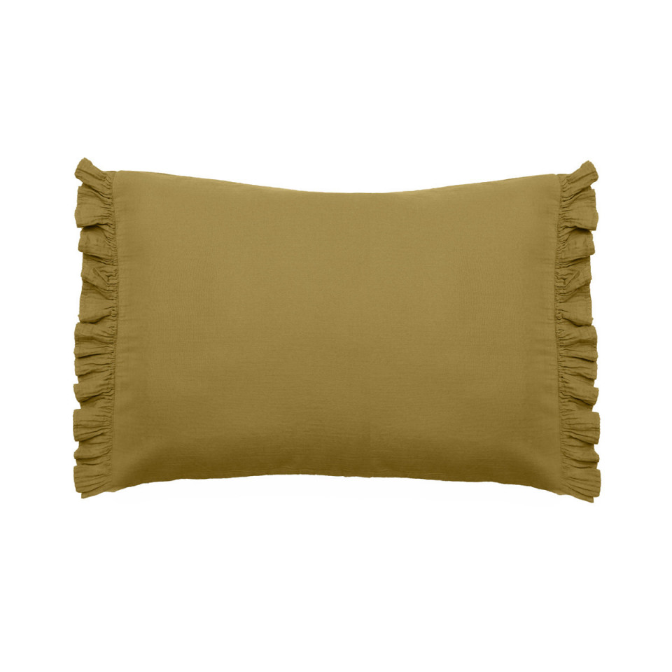 Housse de Coussin ELSA en Mousseline de Coton 