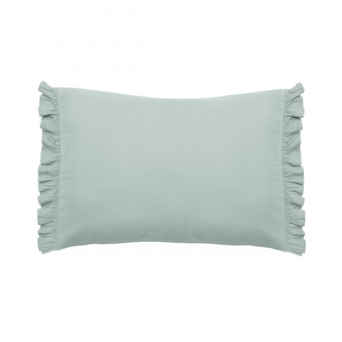 Vent du Sud Housse de Coussin ELSA en Mousseline de Coton