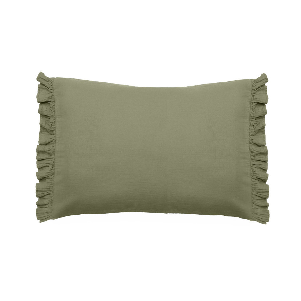 Housse de Coussin ELSA en Mousseline de Coton 