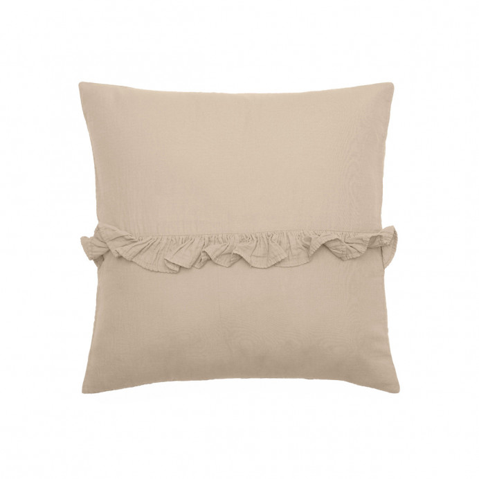 Vent du Sud Housse de Coussin ELSA 2 en Mousseline de Coton