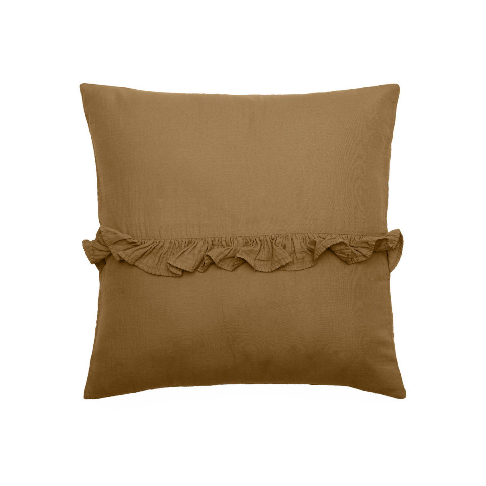 Housse de Coussin ELSA 2 en Mousseline de Coton 