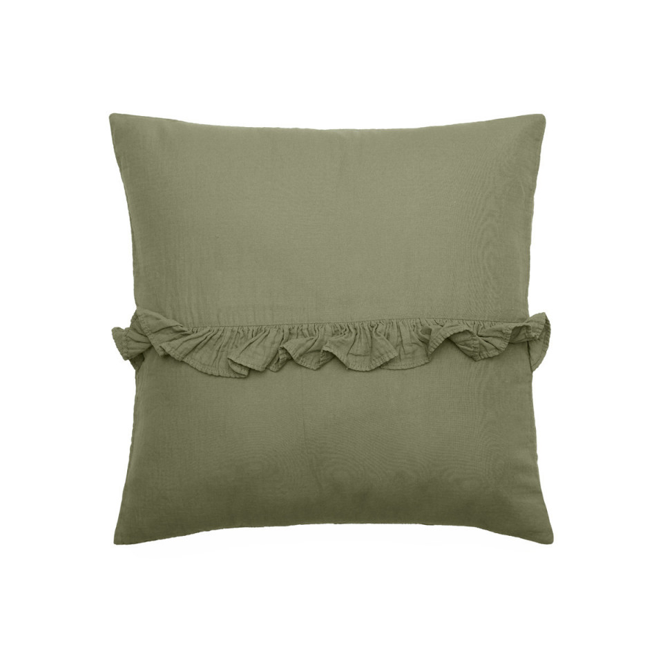 Housse de Coussin ELSA 2 en Mousseline de Coton 