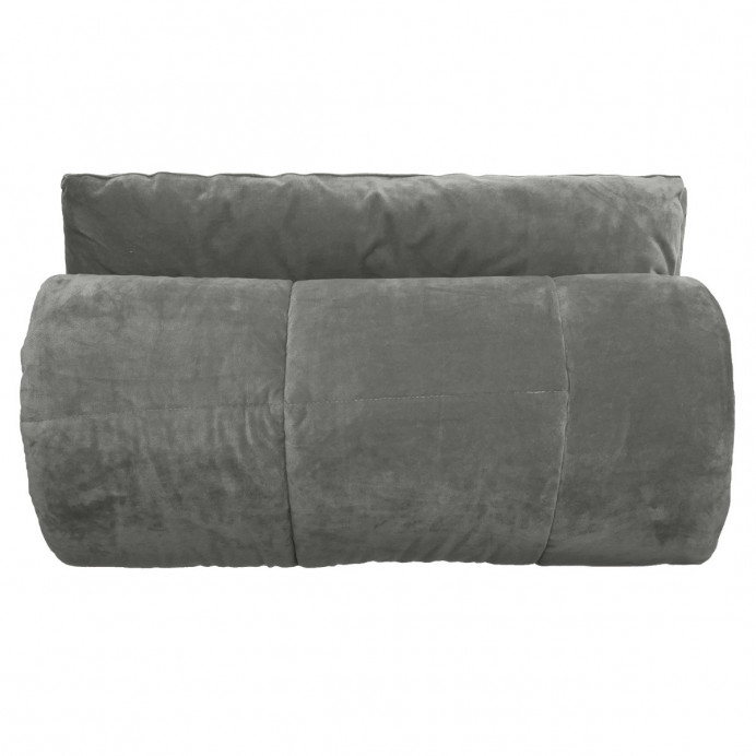 Vent du Sud Edredon carré MOKI en Velours Matelassé - 150x150