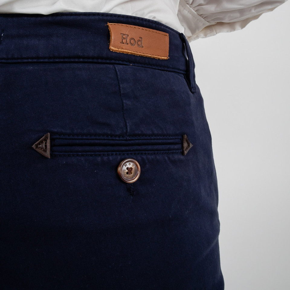 Pantalon Honore en coton avec finition sur poche Hod Paris