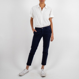 Pantalon Honore en coton avec finition sur poche Hod Paris