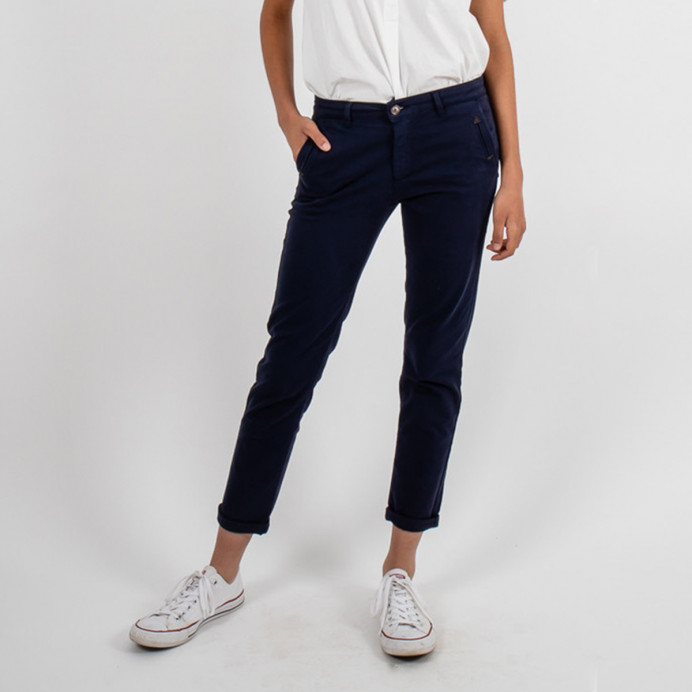 Pantalon Honore en coton avec finition sur poche Hod Paris