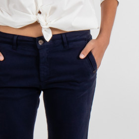Pantalon Honore en coton avec finition sur poche Hod Paris