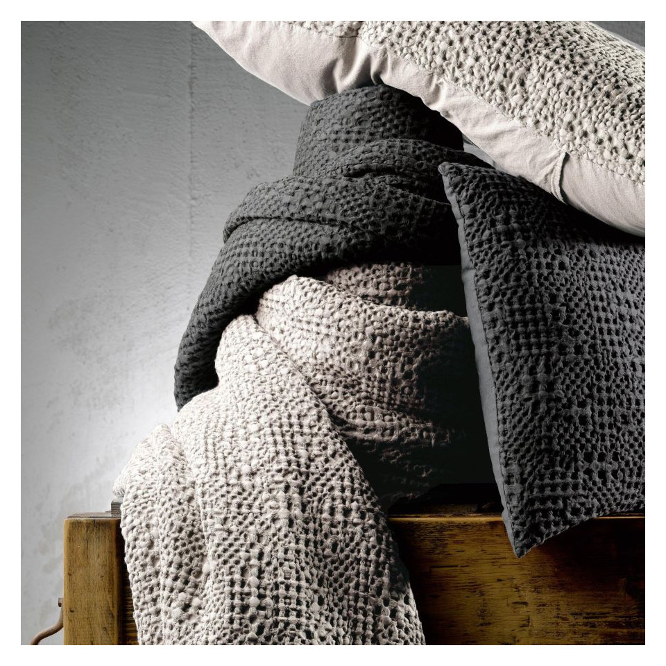 plaid nid d abeille tana - vivaraise