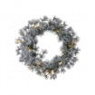 Couronne de Noël Neige Lumineuse ALFI LED ø45cm