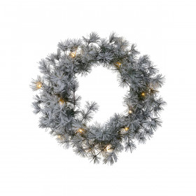 Couronne de Noël Neige Lumineuse ALFI LED ø45cm 