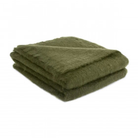 Plaid 100% Mohair Uni