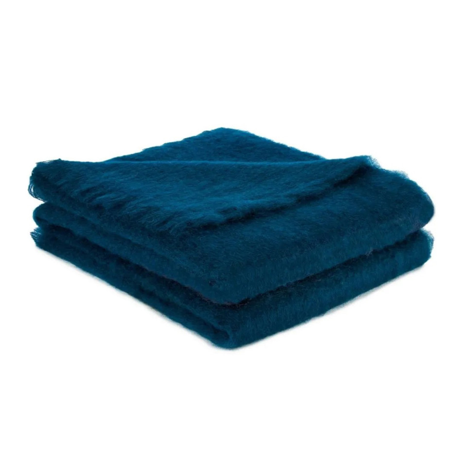 Plaid 100% Mohair Uni