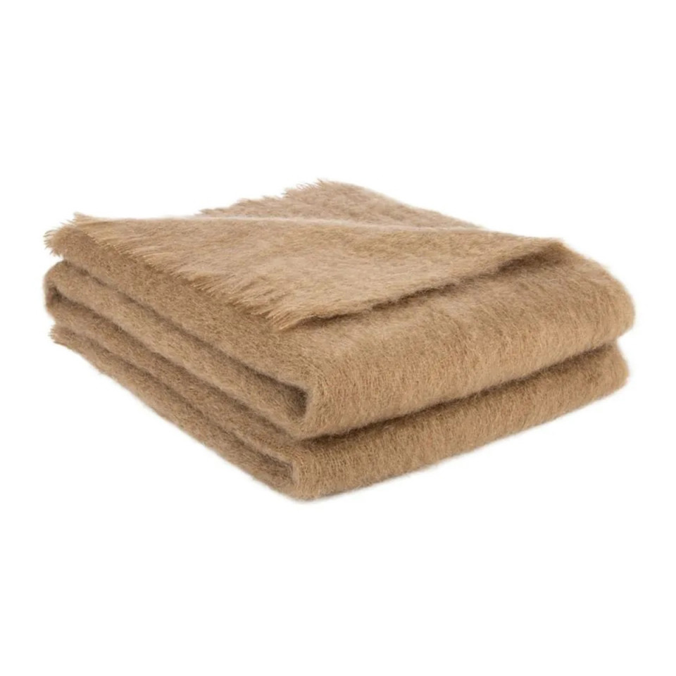 Plaid 100% Mohair Uni