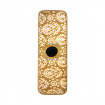 Plateaux DUO SUNBURN en Aluminium Emaillé Ocre