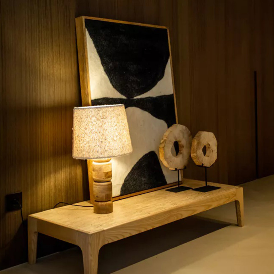 Toile WOOLY avec Cadre Bois - POMAX