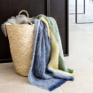 Plaid 100% Mohair Dessins