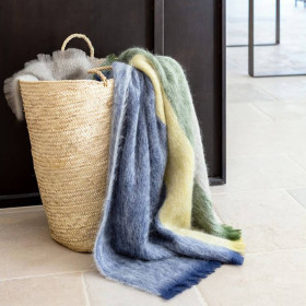 Plaid 100% Mohair Dessins