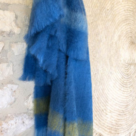 Plaid 100% Mohair Dessins