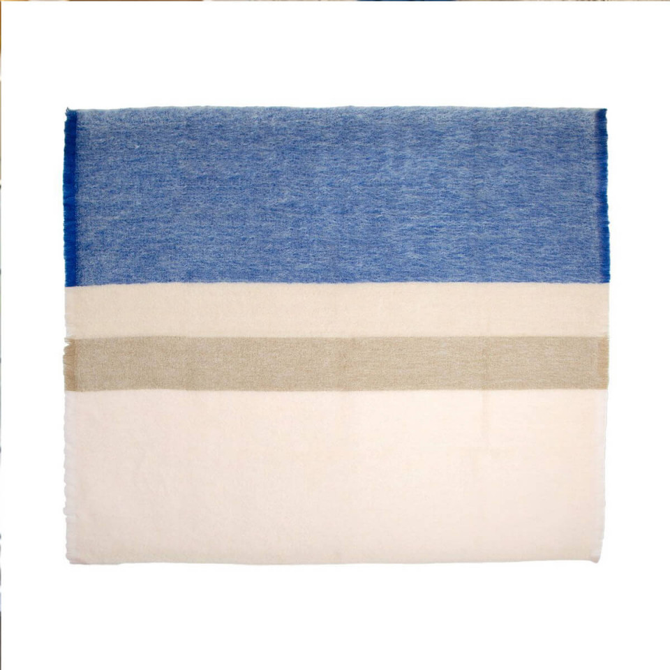 Plaid 100% Mohair Dessins